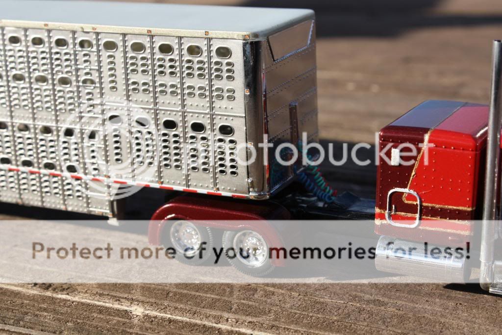 Darwin Hershbergers Peterbilt (cattle pot) Toy Farmin' LLC Presents